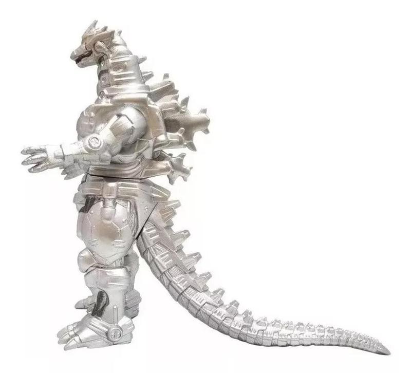 Mecha Godzilla 2004 Figura De Ação Prata - MEGA TOYS